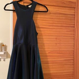 Silence + noise iridescent dress